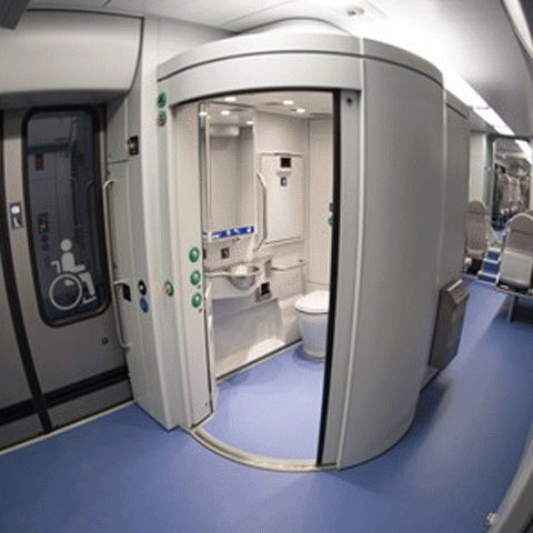 Wabtec Toliet Cabin